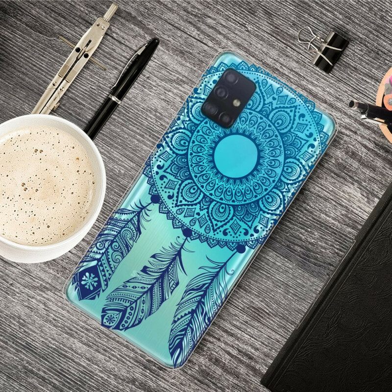 Case Samsung Galaxy A31 Yksikukkamandala