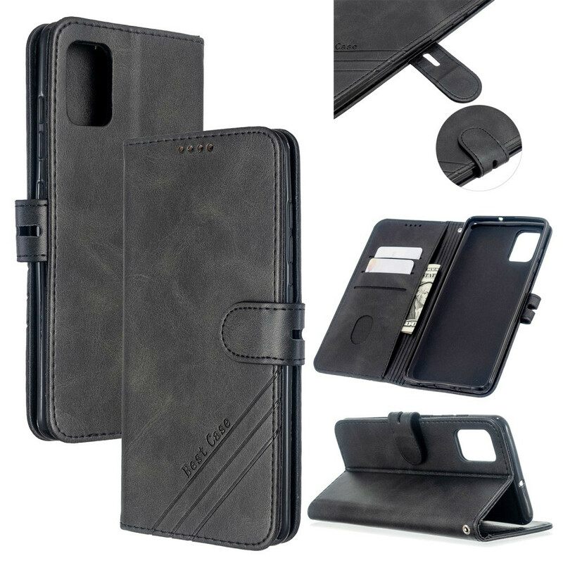 Flip Case Samsung Galaxy A31 Faux Leather Paras Sarja