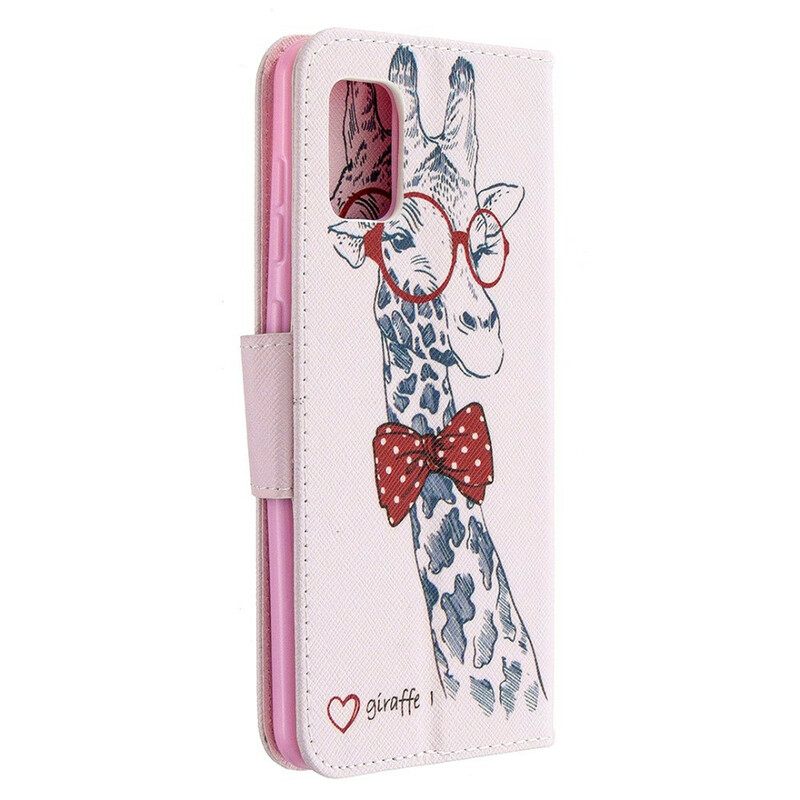 Kotelot Samsung Galaxy A31 Brainy Giraffe