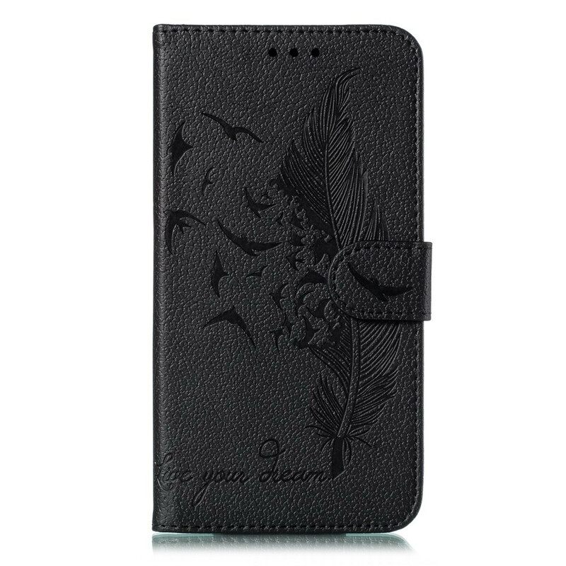 Kotelot Samsung Galaxy A31 Faux Leather Elä Unelmasi