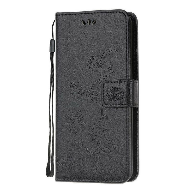 Kotelot Samsung Galaxy A31 Suojaketju Kuori Butterflies And Flowers Things