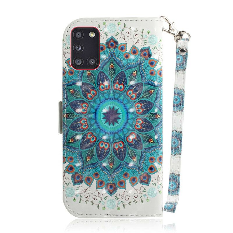 Kotelot Samsung Galaxy A31 Suojaketju Kuori Magistral Strappy Mandala