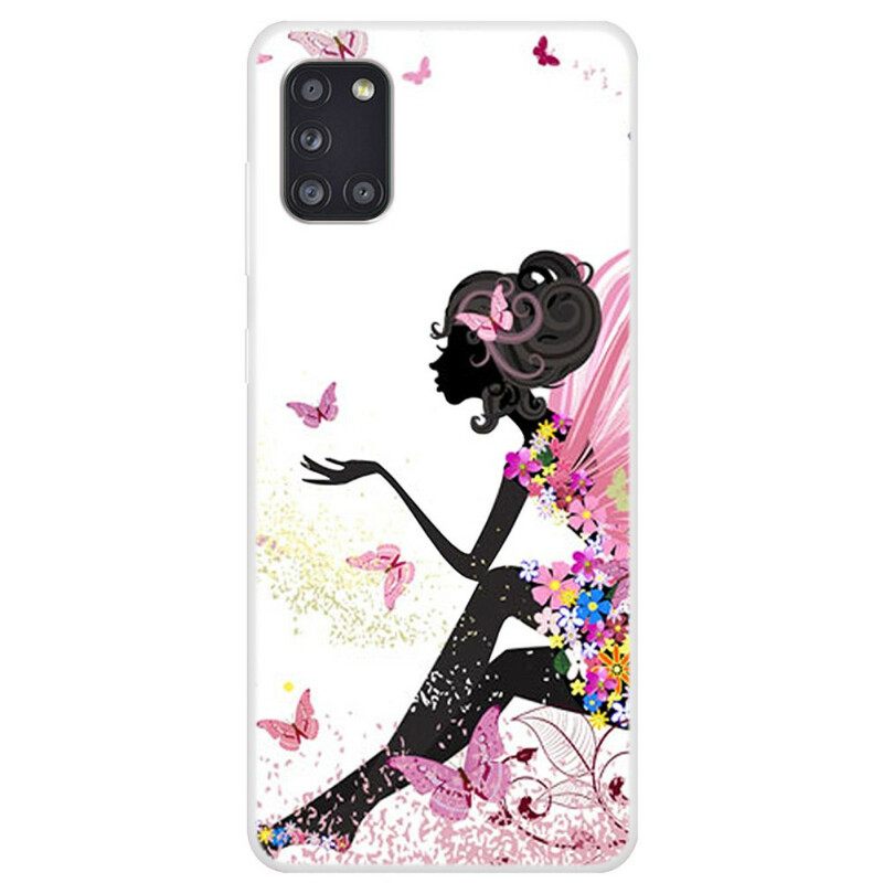 Kuori Samsung Galaxy A31 Butterfly Lady