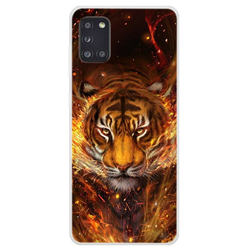 Kuori Samsung Galaxy A31 Fire Tiger