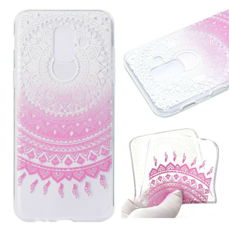 Case Samsung Galaxy A6 Läpinäkyvä Värillinen Mandala