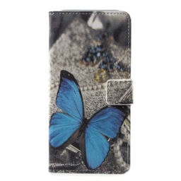 Kotelot Samsung Galaxy A6 Blue Butterfly