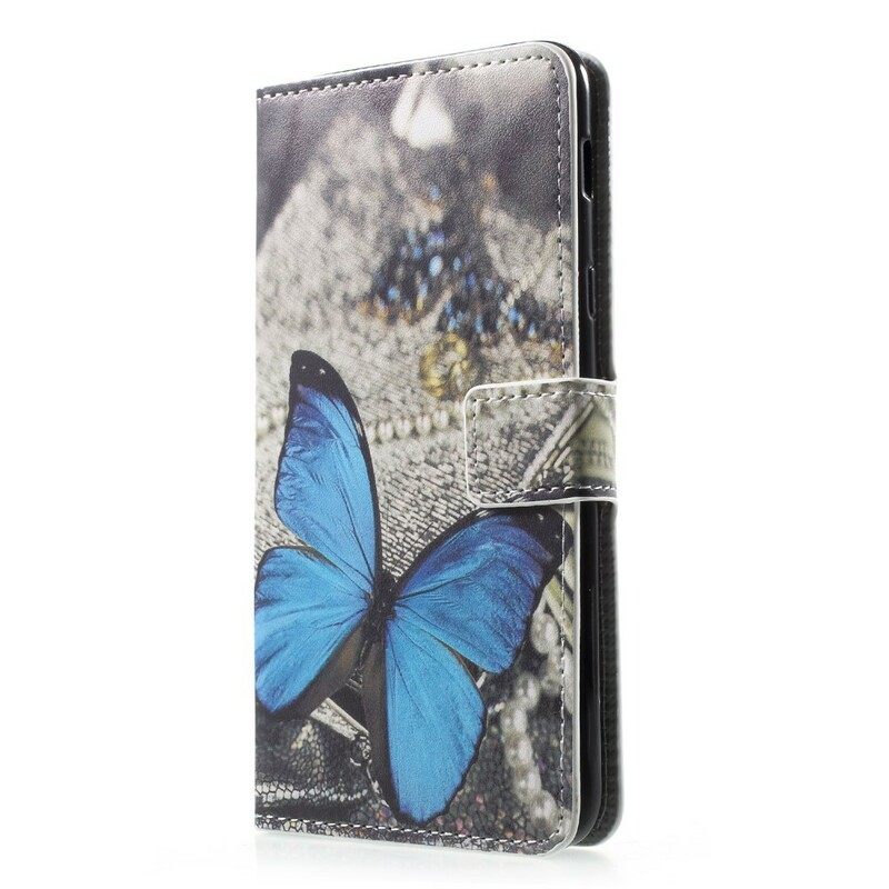 Kotelot Samsung Galaxy A6 Blue Butterfly