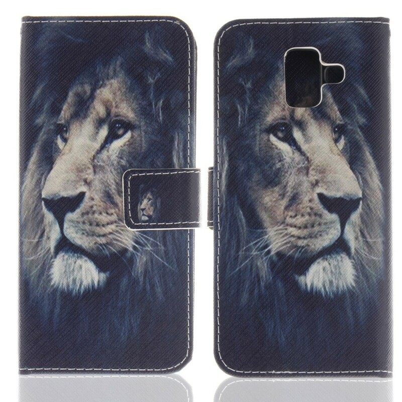 Kotelot Samsung Galaxy A6 Dreaming Lion