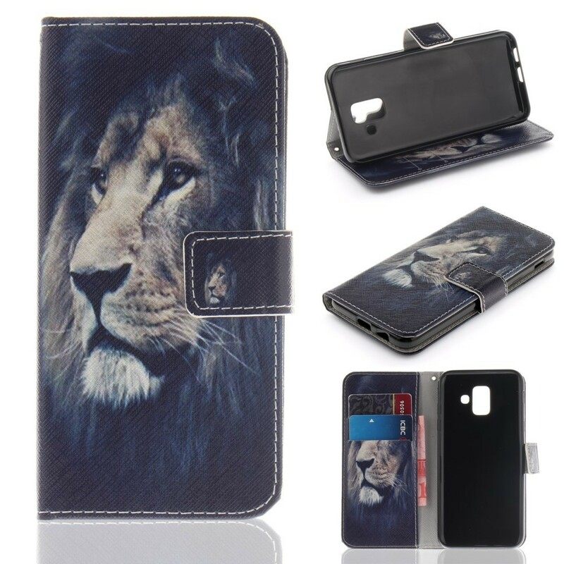 Kotelot Samsung Galaxy A6 Dreaming Lion