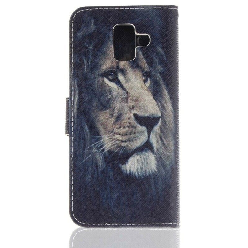 Kotelot Samsung Galaxy A6 Dreaming Lion