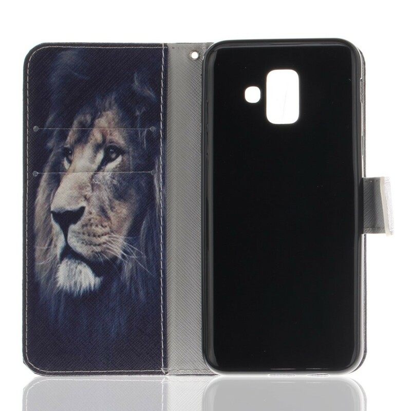 Kotelot Samsung Galaxy A6 Dreaming Lion