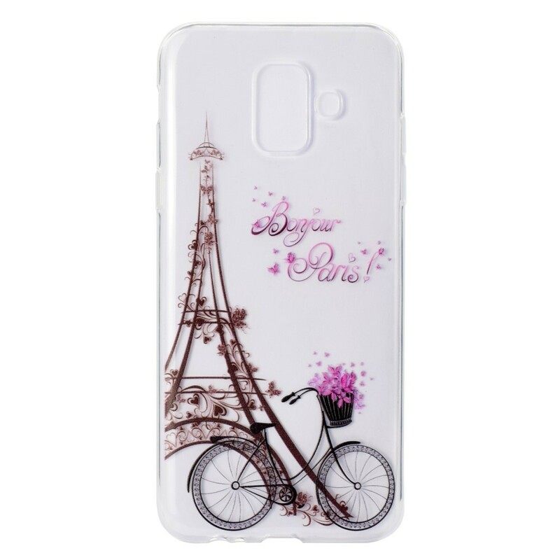 Kuori Samsung Galaxy A6 Transparent Hei Paris