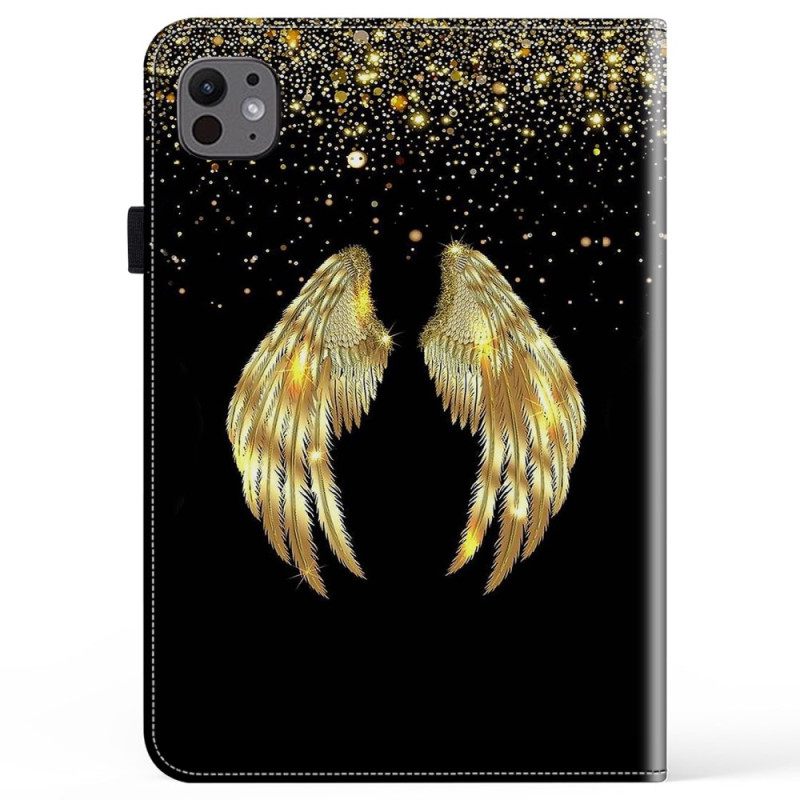 Kotelot iPad Pro 13 (2024) Golden Wings