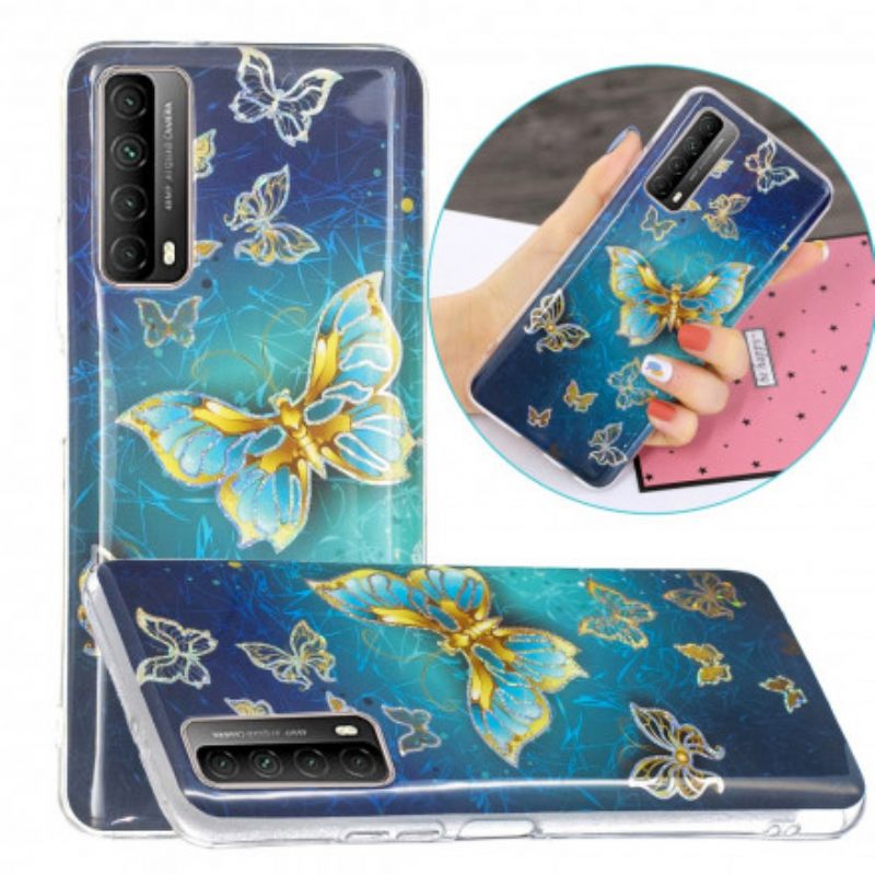 Case Huawei P Smart 2021 Butterflies Design