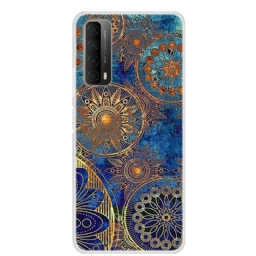 Case Huawei P Smart 2021 Golden Mandalas