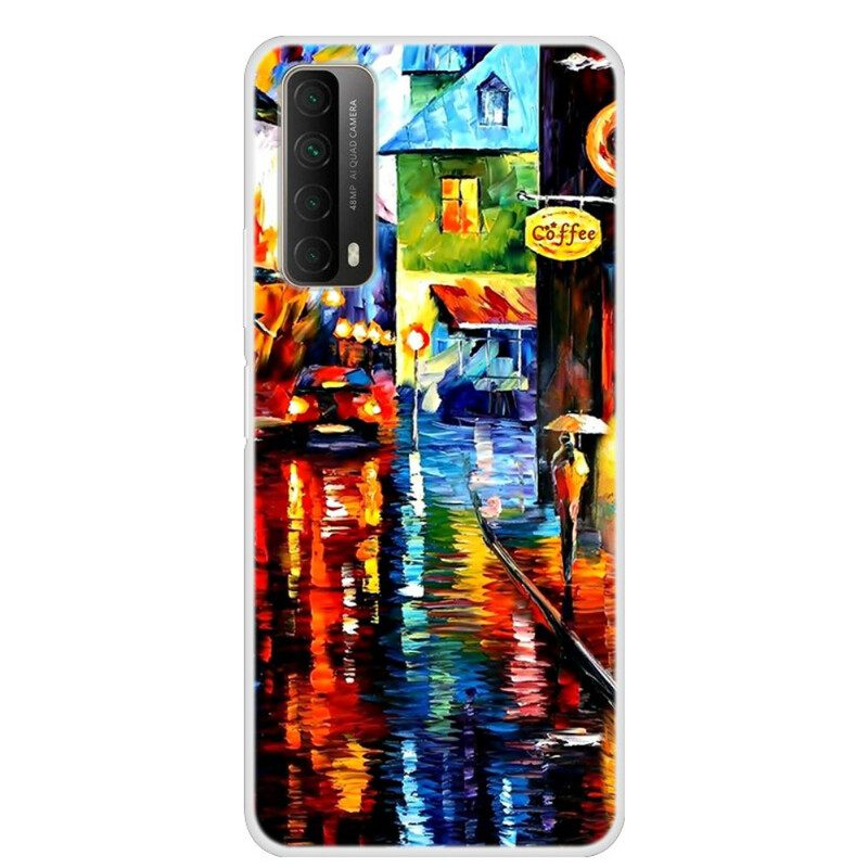 Case Huawei P Smart 2021 Kahvimaalaus