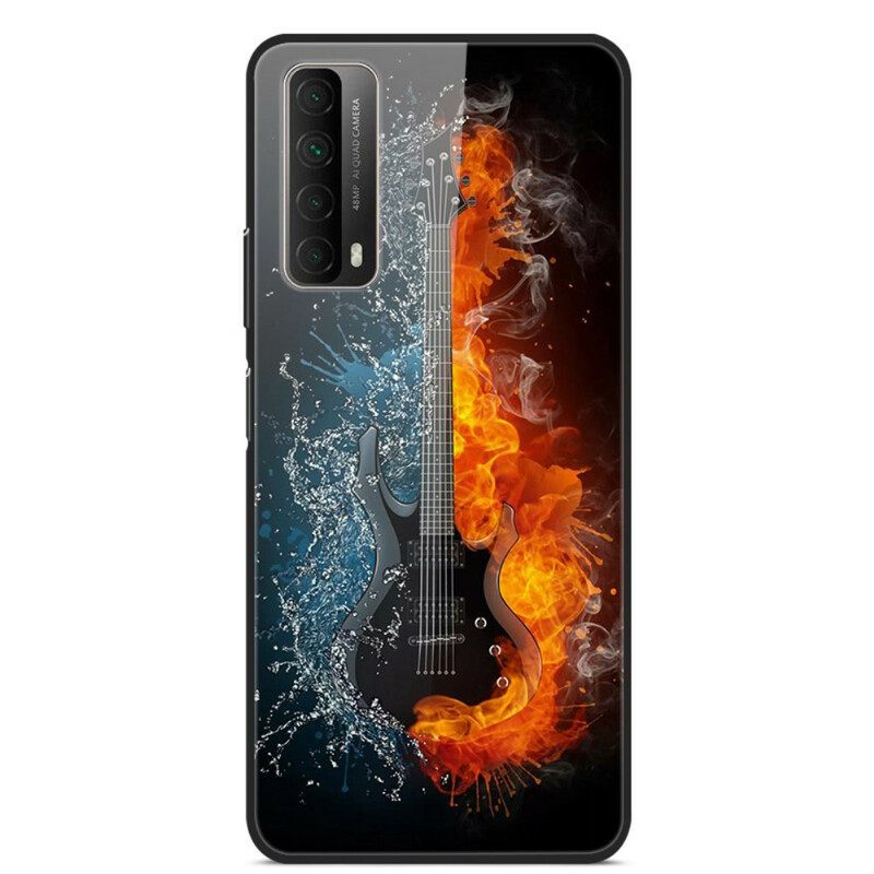 Case Huawei P Smart 2021 Tempered Glass Guitar