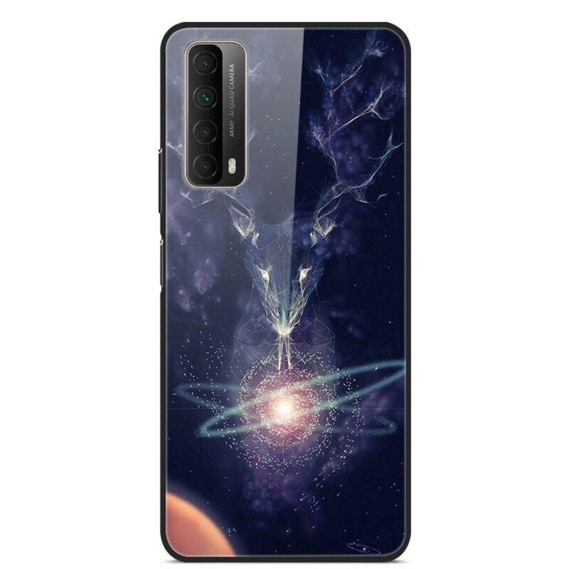 Case Huawei P Smart 2021 Tempered Glass Star Deer