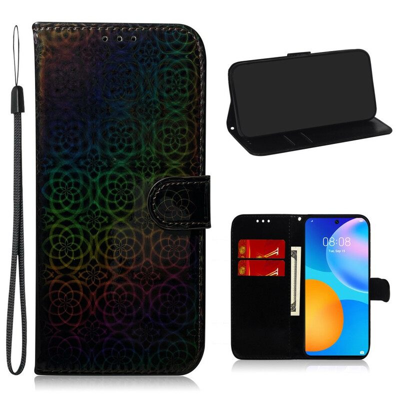 Flip Case Huawei P Smart 2021 Pure Color