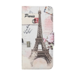 Kotelot Huawei P Smart 2021 Retro Eiffel-torni