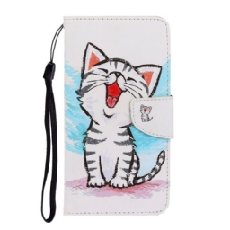 Kotelot Huawei P Smart 2021 Suojaketju Kuori Kitten Color Strappy