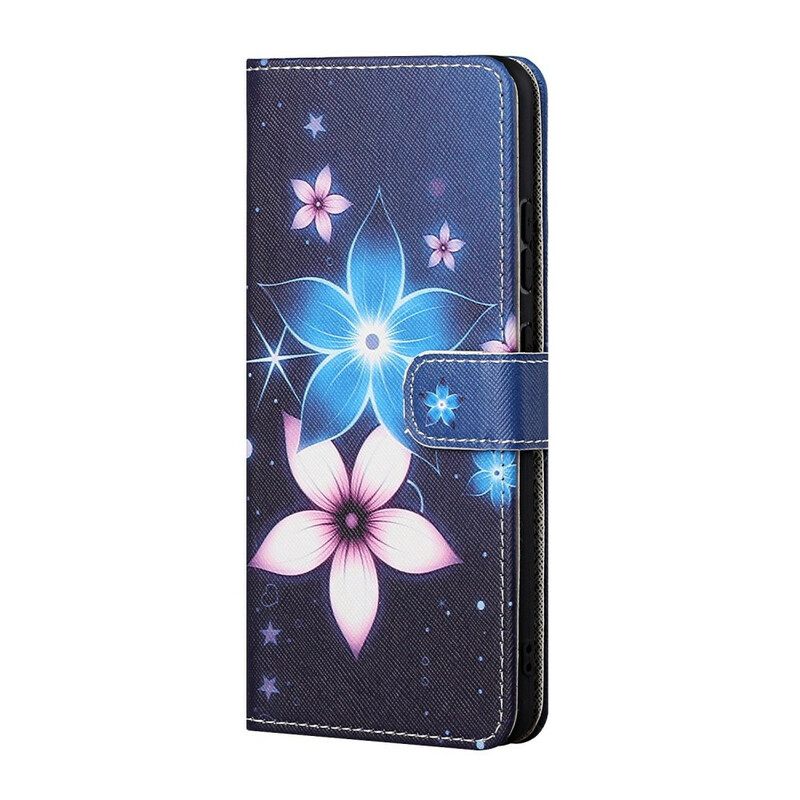 Kotelot Huawei P Smart 2021 Suojaketju Kuori Lunar Strap Flowers