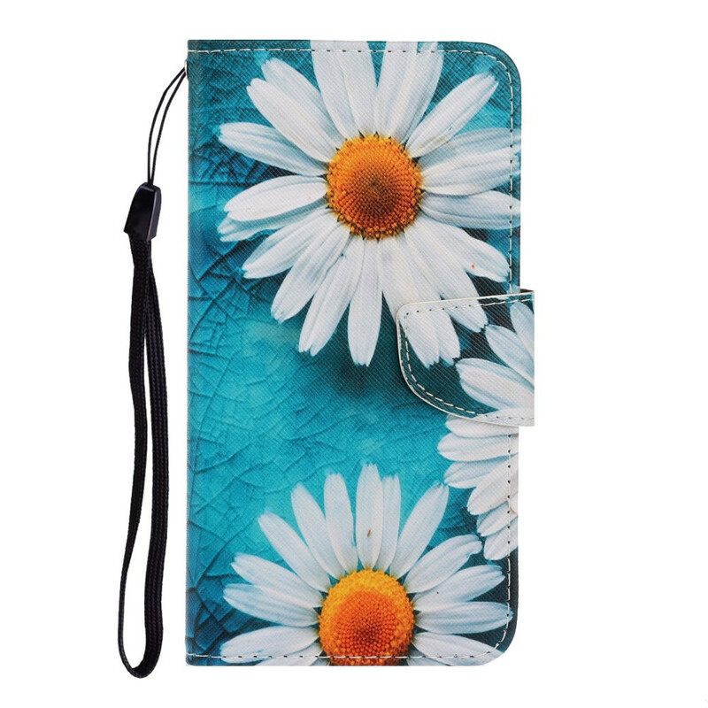 Kotelot Huawei P Smart 2021 Suojaketju Kuori Thong Daisies