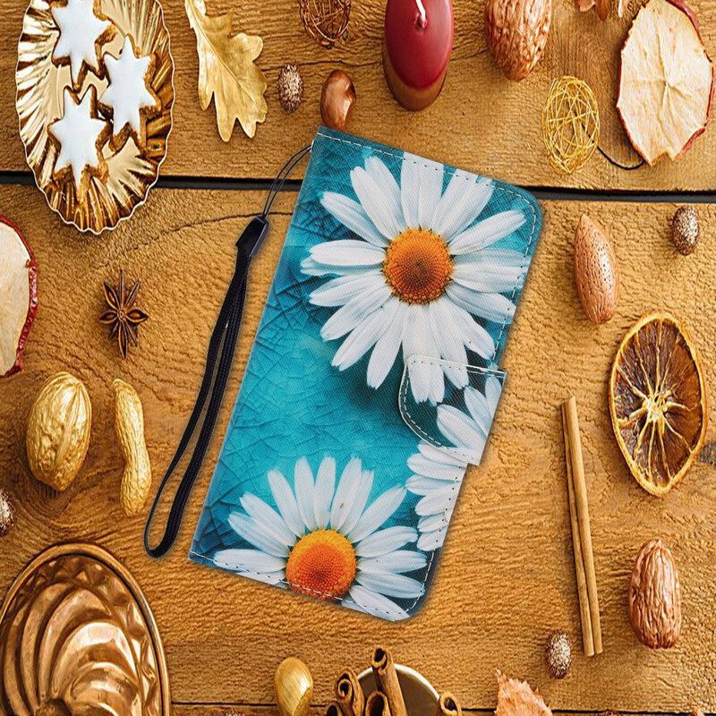 Kotelot Huawei P Smart 2021 Suojaketju Kuori Thong Daisies