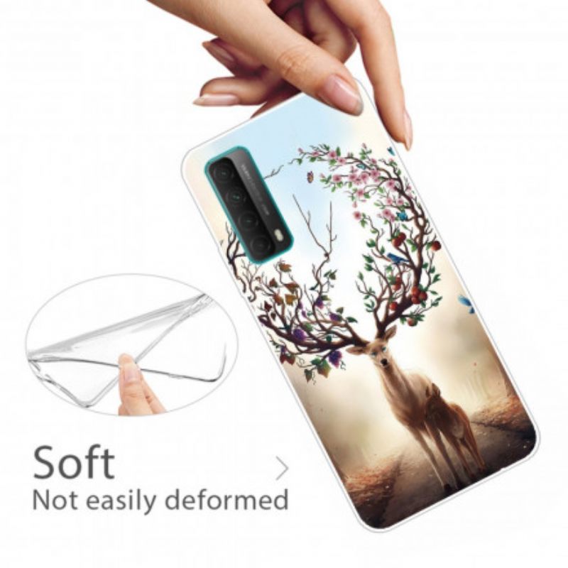 Kuori Huawei P Smart 2021 Flexible Deer