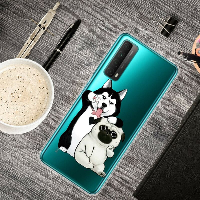 Kuori Huawei P Smart 2021 Hauskat Koirat