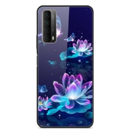 Kuori Huawei P Smart 2021 Karkaistu Lasi Fancy Flowers