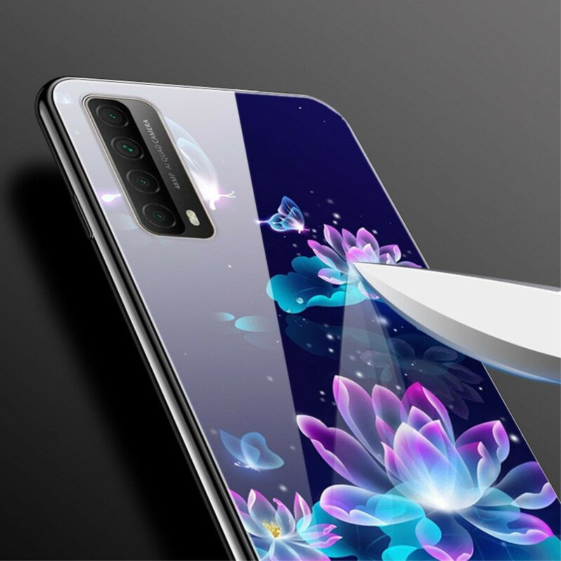 Kuori Huawei P Smart 2021 Karkaistu Lasi Fancy Flowers