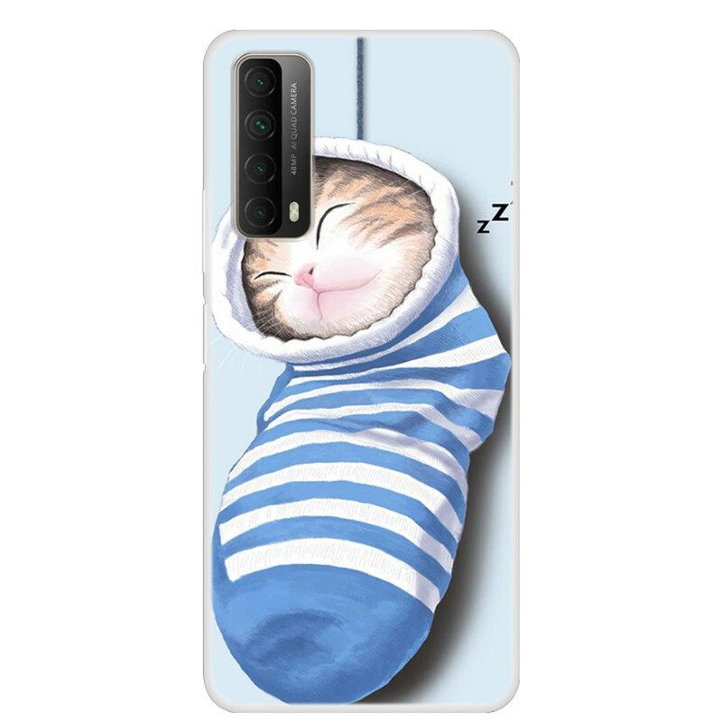 Kuori Huawei P Smart 2021 Sleeping Kitten