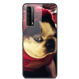 Kuori Huawei P Smart 2021 Tempered Glass Dog Fun