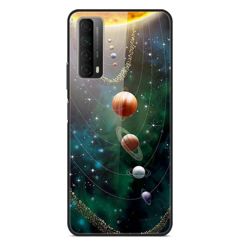 Kuori Huawei P Smart 2021 Tempered Glass Planet Solar System