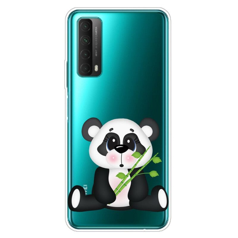 Kuori Huawei P Smart 2021 Transparent Sad Panda