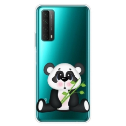 Kuori Huawei P Smart 2021 Transparent Sad Panda