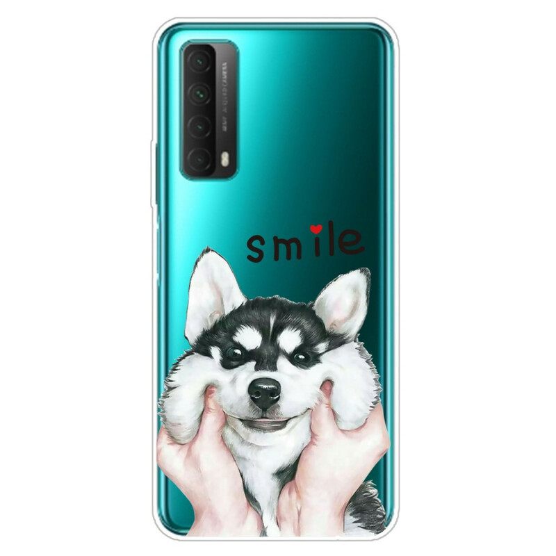 Kuori Huawei P Smart 2021 Wolf Head And Smile