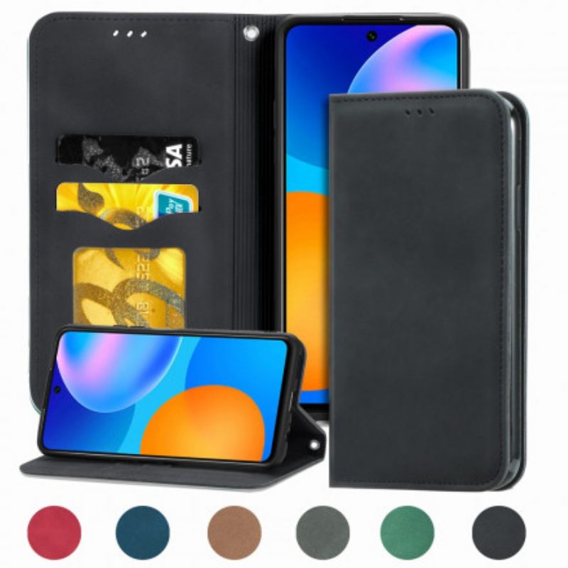 Puhelinkuoret Huawei P Smart 2021 Kotelot Flip Faux Leather Vintage