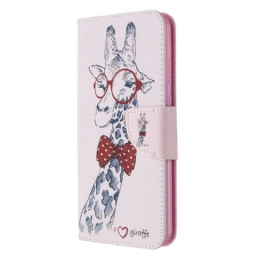 Flip Case Huawei Y6p Brainy Giraffe