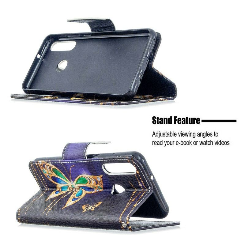 Flip Case Huawei Y6p Magic Butterfly