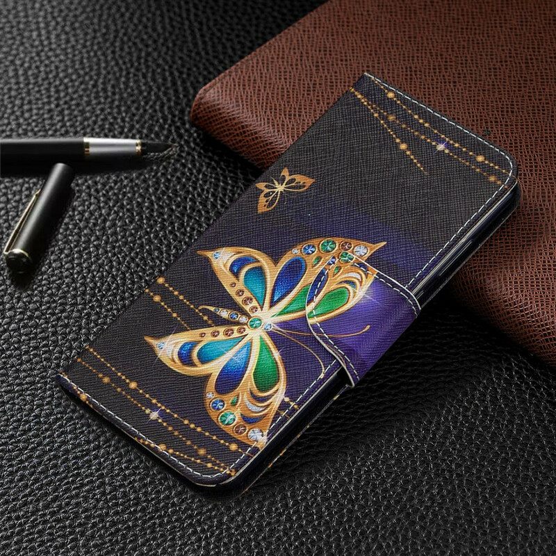 Flip Case Huawei Y6p Magic Butterfly