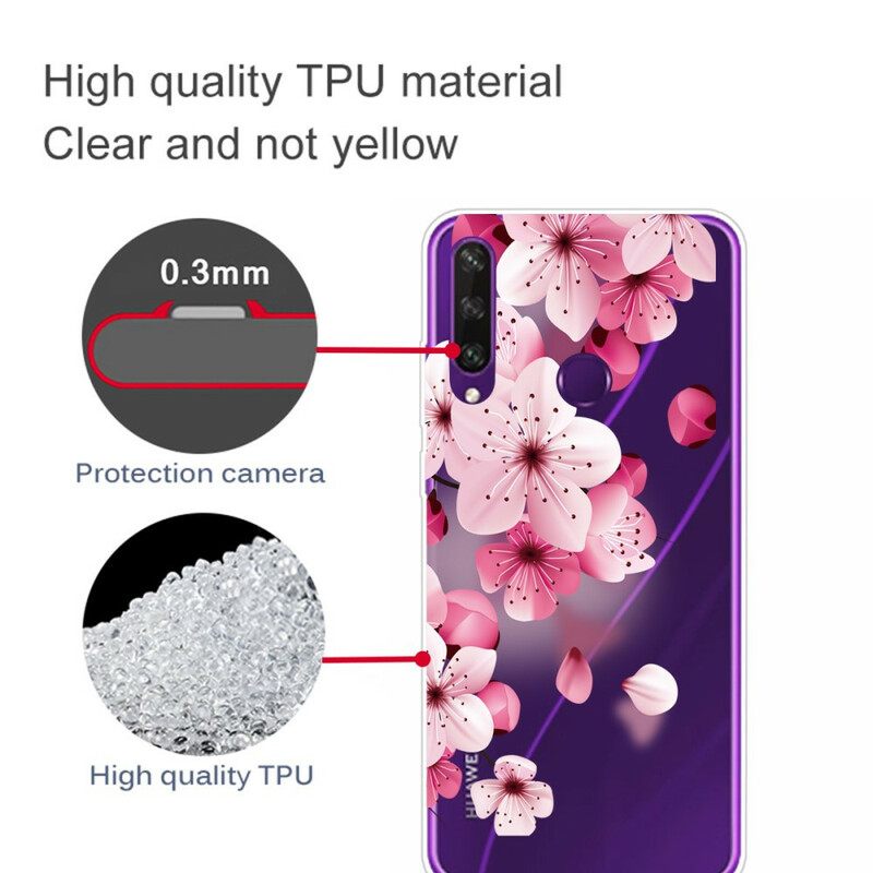 Kuori Huawei Y6p Floral Premium