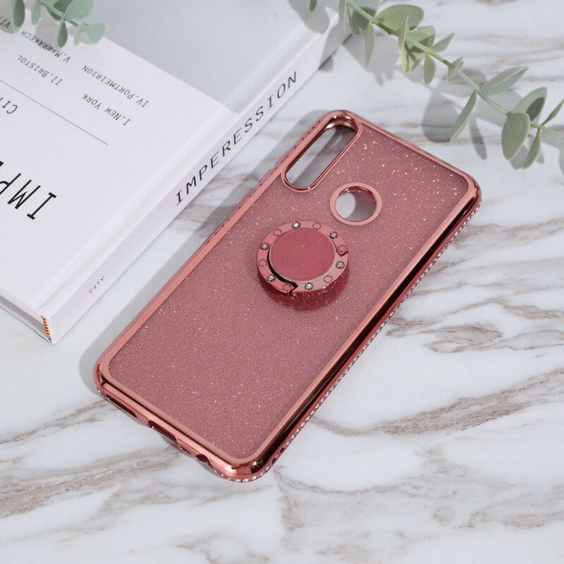 Kuori Huawei Y6p Glitter Ja Diamond Ring