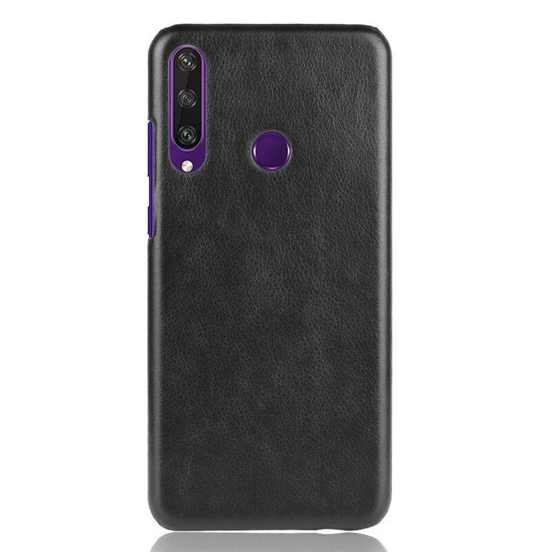 Kuori Huawei Y6p Litchi Performance Leather Effect