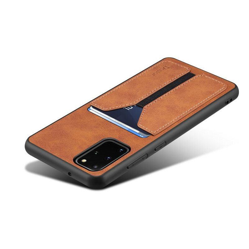 Case Samsung Galaxy Note 20 Denior Elastinen Korttikotelo