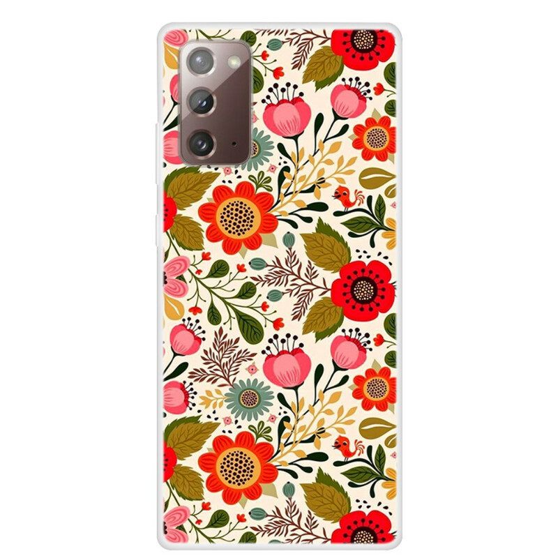 Case Samsung Galaxy Note 20 Floral Tapestry