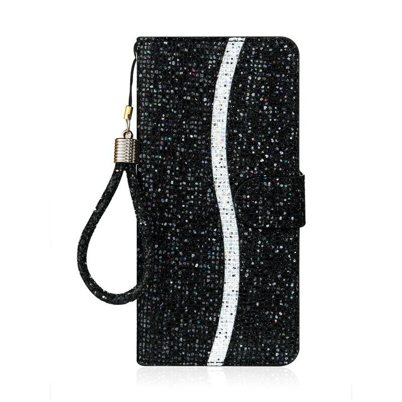 Flip Case Samsung Galaxy Note 20 Glitter S Design