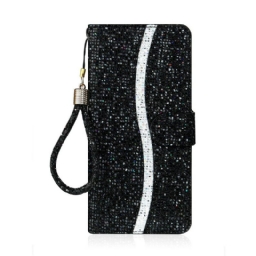 Flip Case Samsung Galaxy Note 20 Glitter S Design