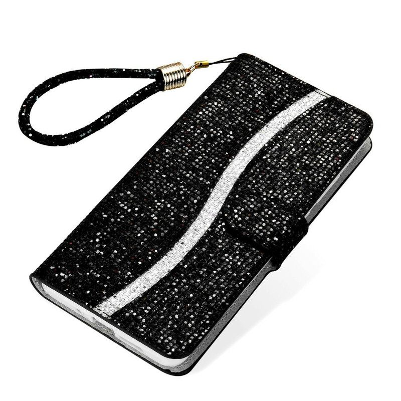 Flip Case Samsung Galaxy Note 20 Glitter S Design